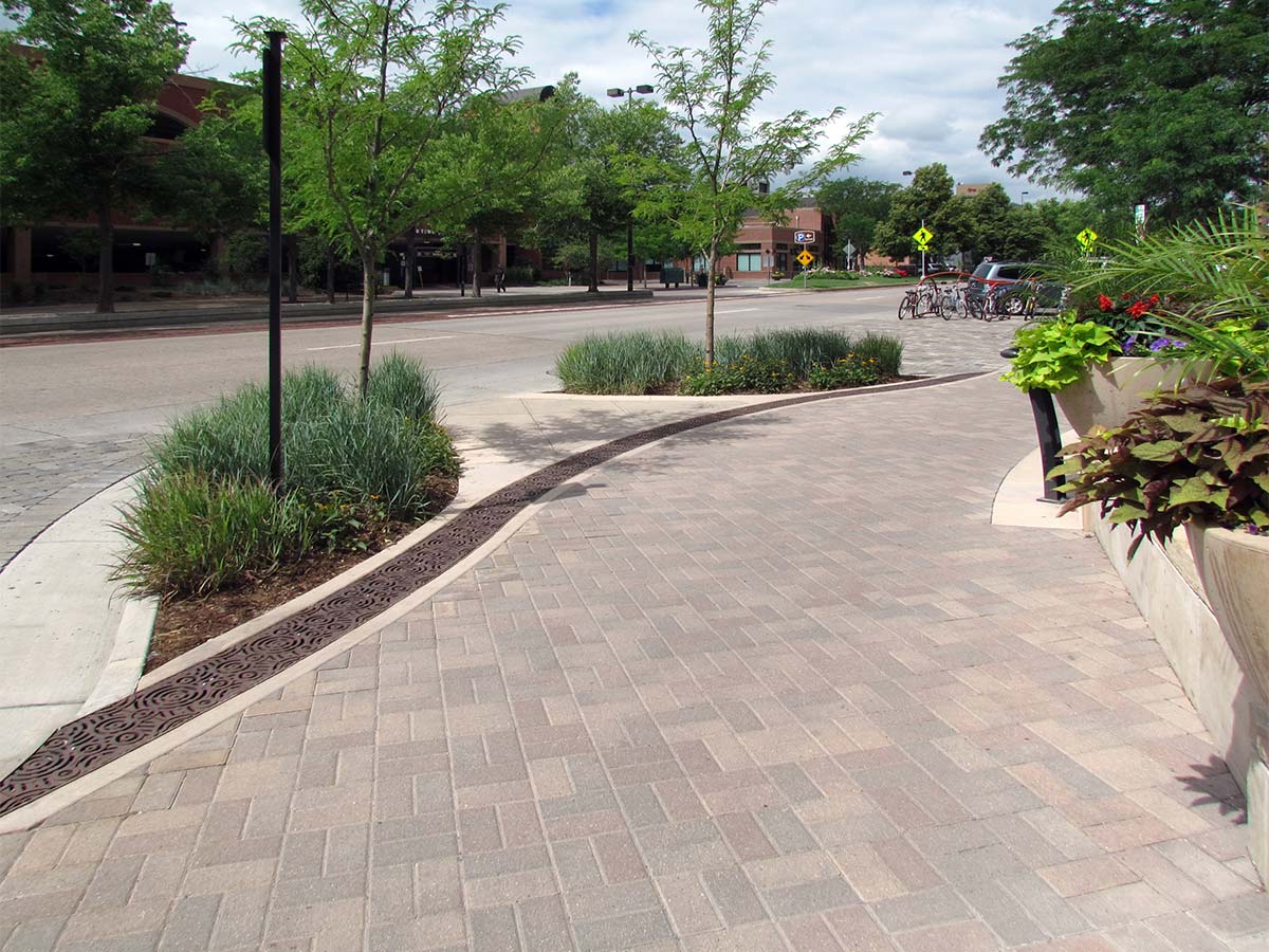 Fort Collins Alleyway Sidewalk